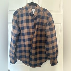 Woolrich brown flannel